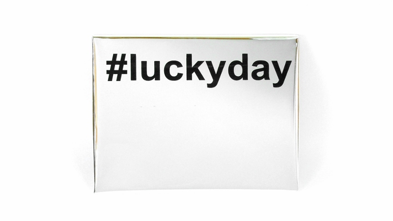 #luckyday, 2017, silkscreen on Mylar, Daniel González, Your Stories, 2017, Milan