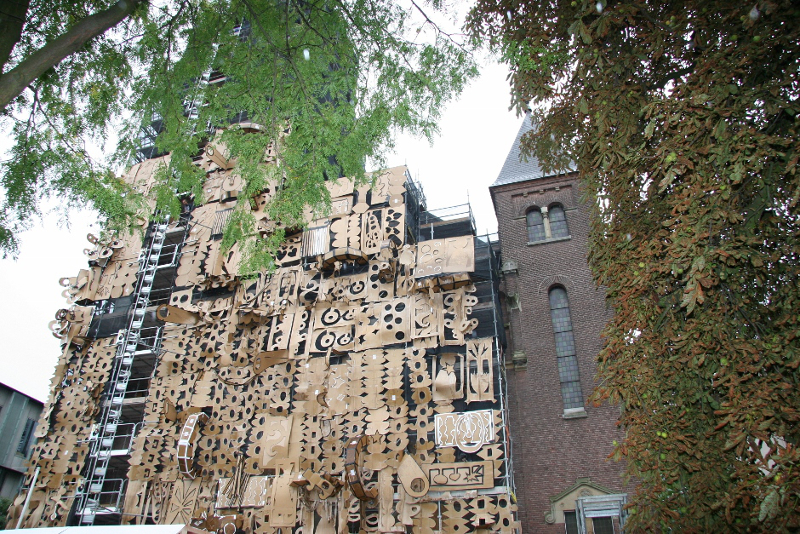 Pop-Up Building, Witte de With Festival, Rotterdam, 2010
