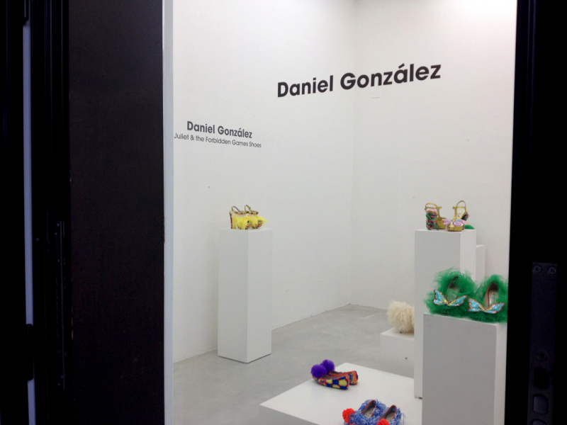 D.G. Clothes Project, Juliet & the Forbidden Games Shoes, installation view, Studio La Città, Verona, 2013